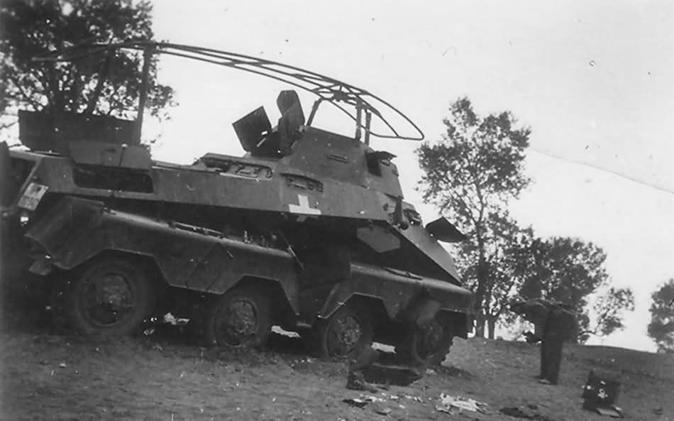 SdKfz 232 1939 radio vehicle
