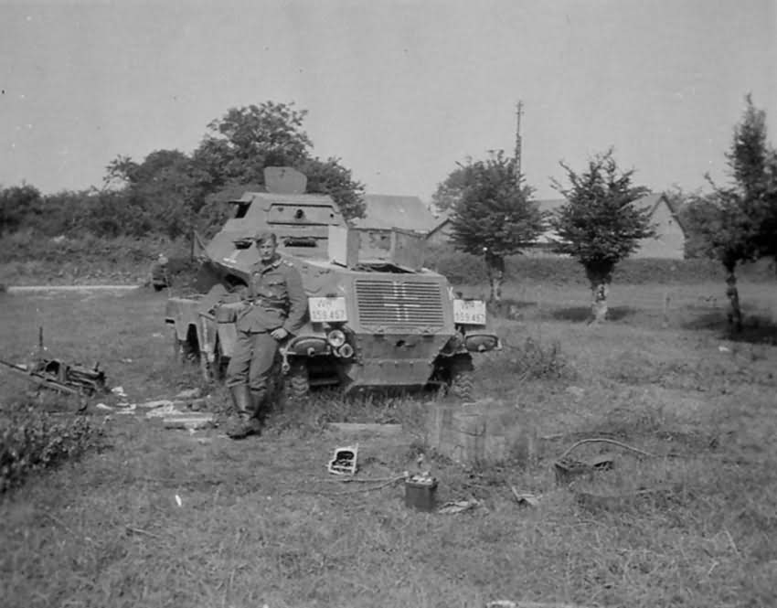Sdkfz 231 heavy armored reconnaissance vehicle