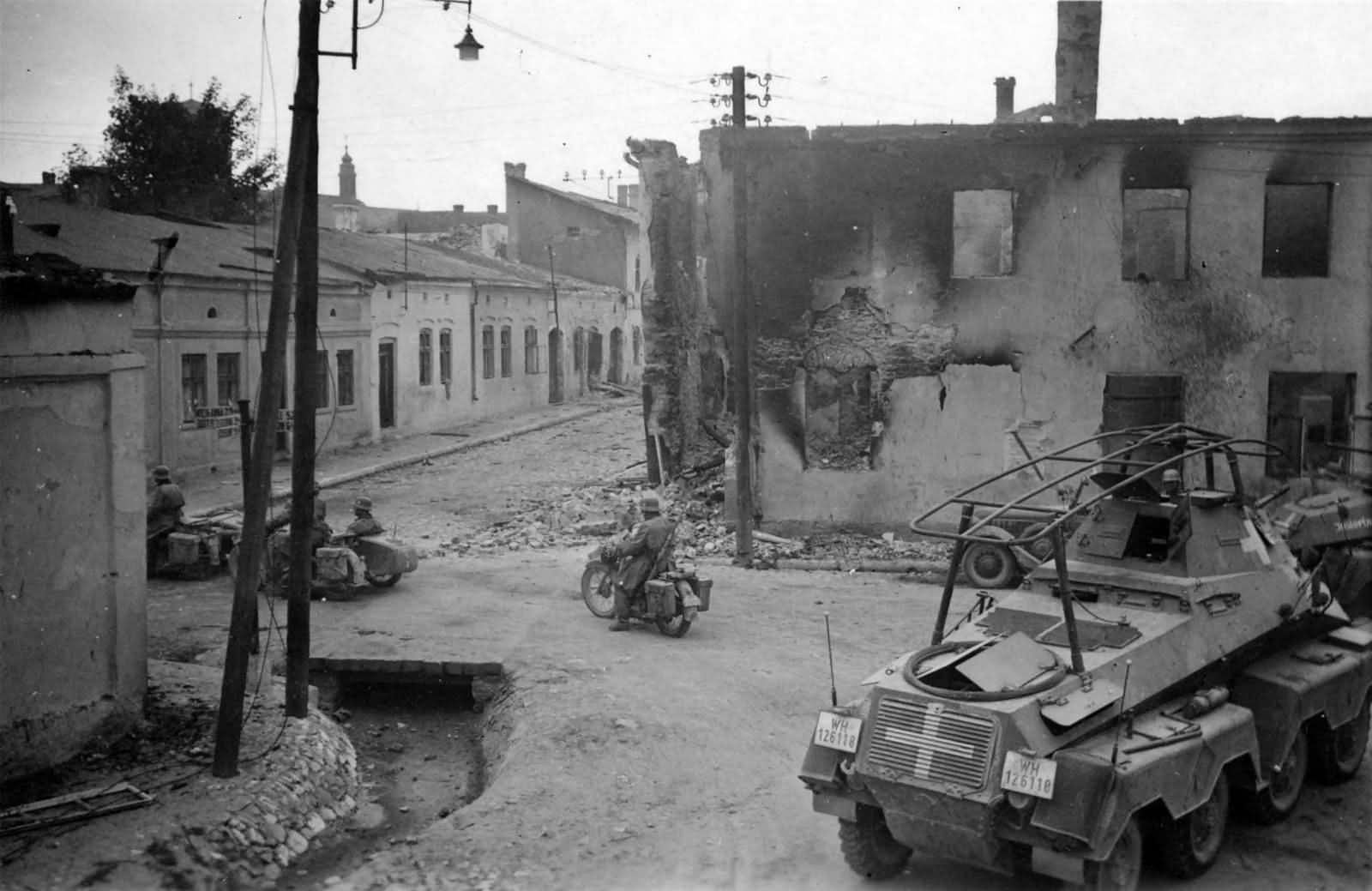 Sd.Kfz 232 Przemysl Poland 1939