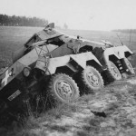 Destroyed SdKfz 231 Poland 1939