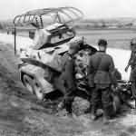 Sd.Kfz 231 6-rad Panzerspahwagen destroyed armored car