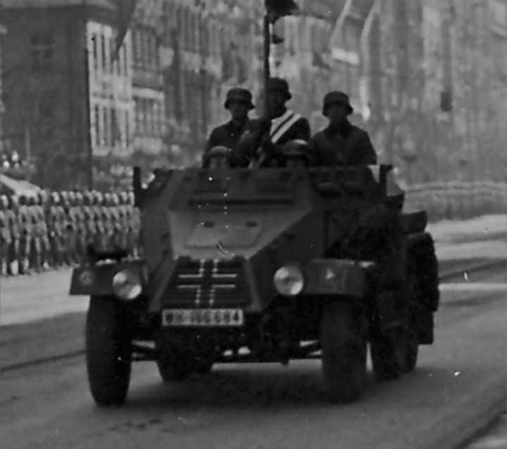 German armored command car SdKfz 247 Ausf. A