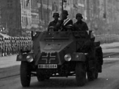 German armored command car SdKfz 247 Ausf. A