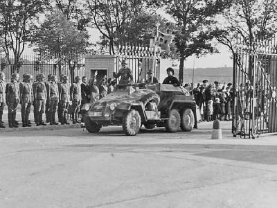 armored command car SdKfz 247 Ausf A