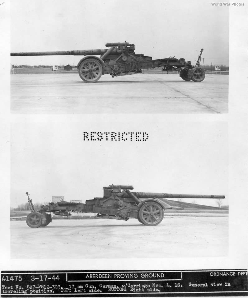 17 cm Kanone 18 in Morserlafette 3