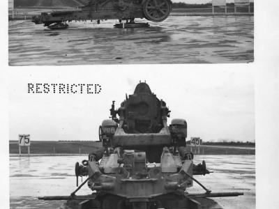 Captured 17 cm Kanone 18 in Morserlafette Aberdeen Proving Ground March 1944 4