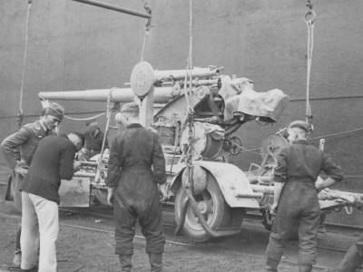 Wehrmacht 88 mm Flak 18 gun Afrika korps