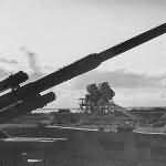 Flak 88 mm with 5 killrings painted around the barrel
