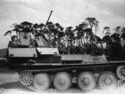Flakpanzer 38(t) auf Selbstfahrlafette 38(t) Ausf M