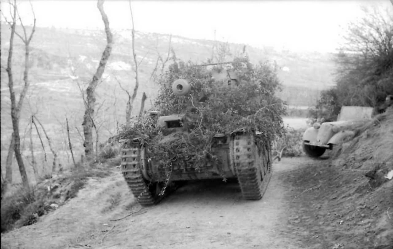 Camouflaged Marder III Ausf. M Italy 1944