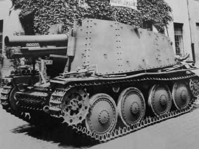 Grille Ausf. H 15 cm s.I.G. 33 (Sf) auf Panzerkampfwagen 38(t) 2