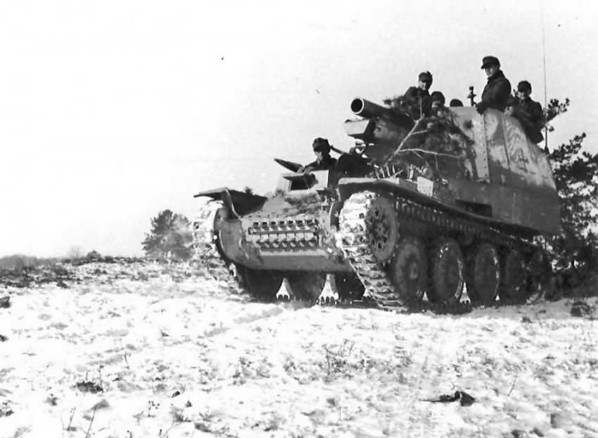 Grille Ausf. K German self propelled artillery