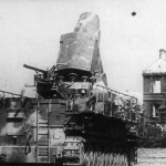 Schwere Morser Karl Gerat VI Ziu and Munitionsschlepper Panzer IV