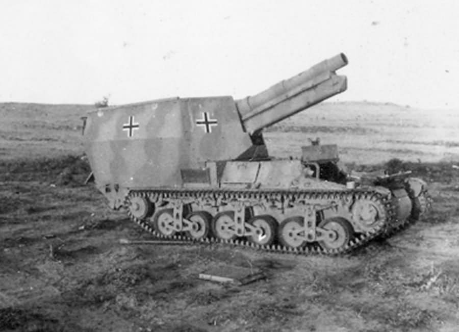 15 cm sFH 13/1 (Sf) auf Geschuetzwagen Lorraine Schlepper (f)