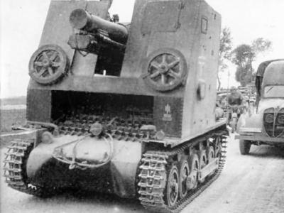15 cm sIG 33 (Sf) auf Panzerkampfwagen I Ausf B