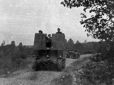 Bison SFL 15cm sIG 33 SPG of 7 Panzer Division