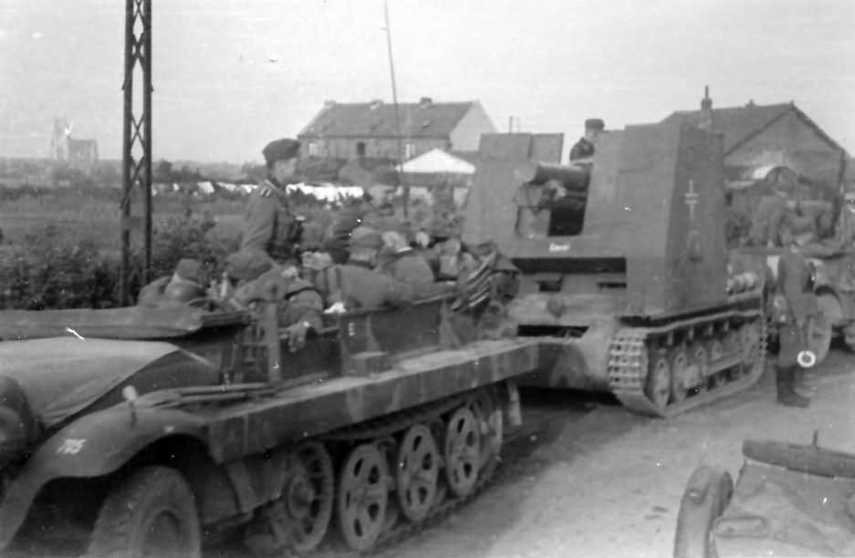 Bison and SdKfz 10
