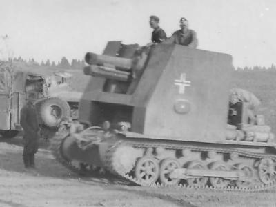 Bison sIG 33 15cm France 1940