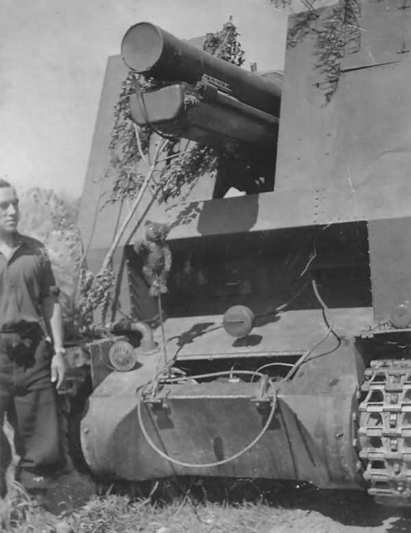 Sturmpanzer I Bison German self propelled artillery