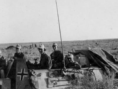 German Sturmpanzer II Afrika Korps