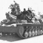 Sturmpanzer II on road