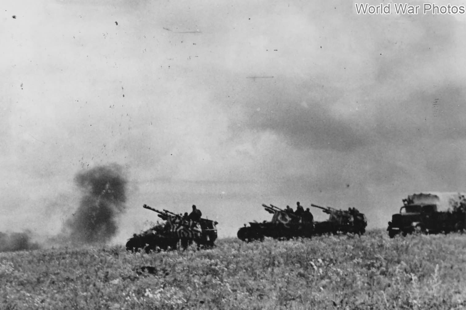 Wespe guns Kursk, July 1943