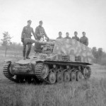 Panzerhaubitze Wespe Sdkfz124 of the Panzer Division 2