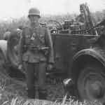 wehrmacht soldier and car
