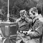 Wehrmacht radio team in field
