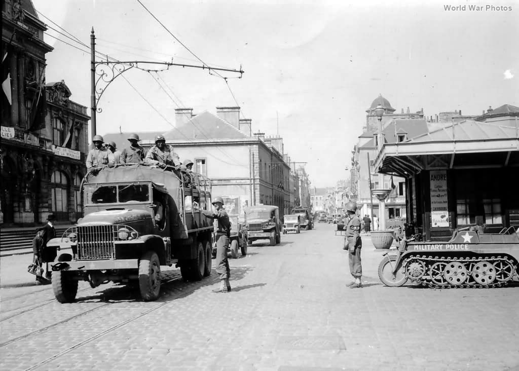 Kettenkrad in use by USMP Cherbourg