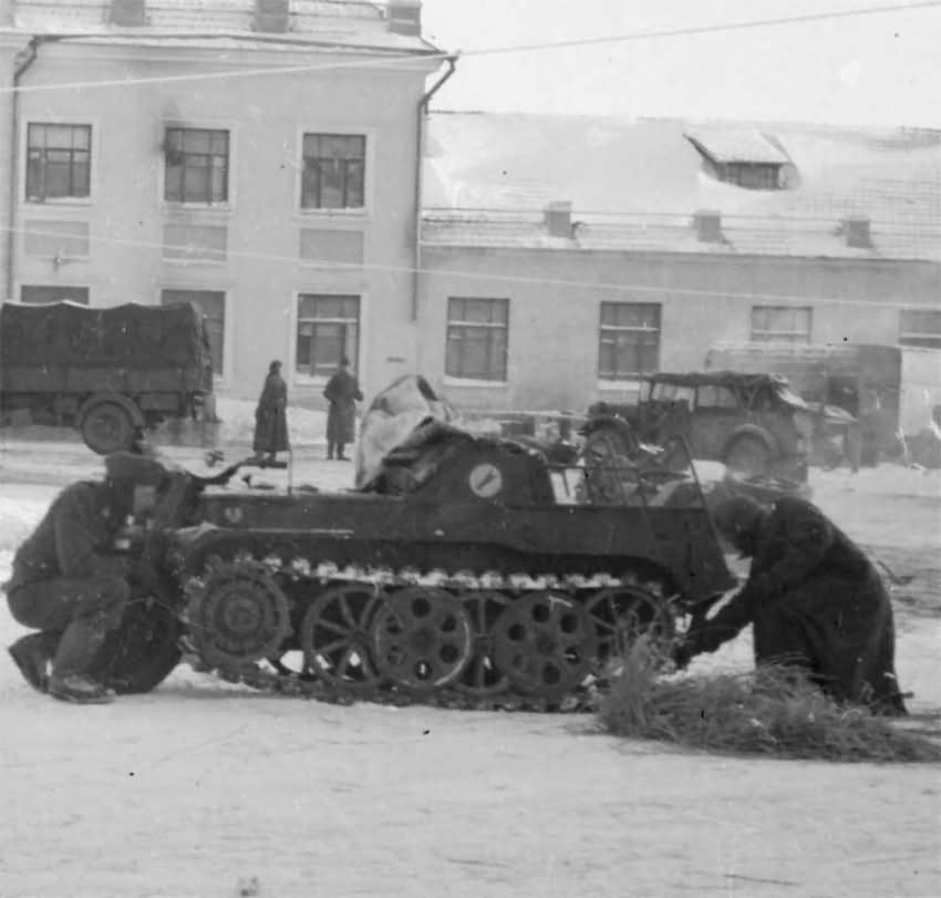 NSU Kettenkrad HK101 SdKfz 2 FJ Fsch.Art.Rgt.1 Fallschirmjaeger Div