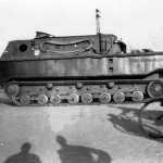 Mid production Land Wasser Schlepper LWS – broadside