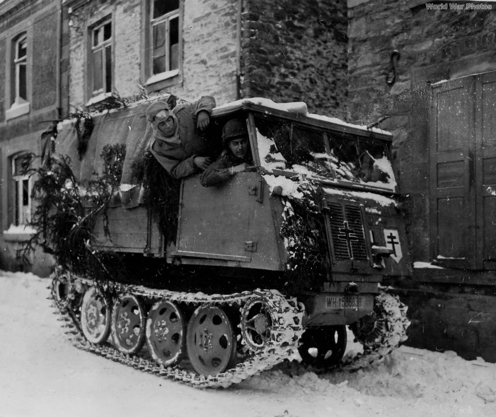 RSO/03 captured by 82nd Airborne Division Corenne Belgium 1945