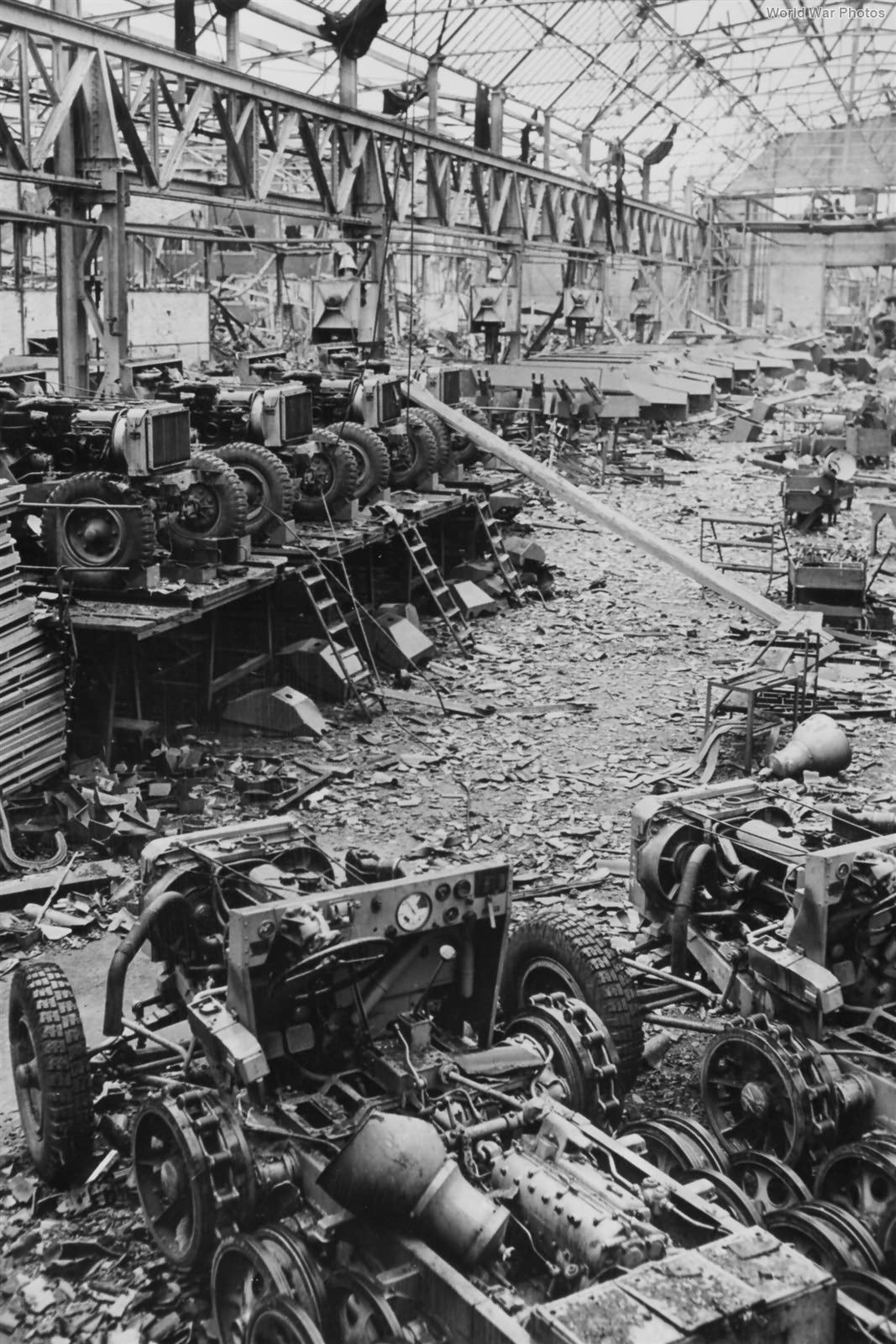 Ruins of SdKfz 251 factory May 1945