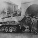 Captured Sd Kfz 251 Ausf D Chambois 20 August 1944