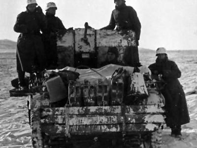 SdKfz 10/4 winter camouflage