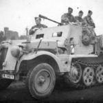 Armored SdKfz 10/5 of the Luftwaffe