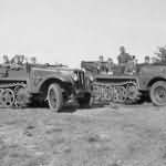 German halftracks SdKfz 10 photo