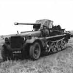 Sd.Kfz. 10 with 5 cm Pak 38 AT gun