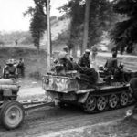 SdKfz 10 with Nebelwerfer 1944