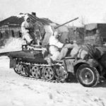 Sd.Kfz. 10/4 of the SS-Division Totenkopf