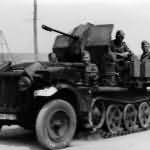 german ww2 half track SdKfz 10/4