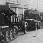 halftracks SdKfz 10/4 in France
