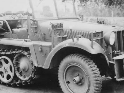 german halftrack SdKfz 10 12