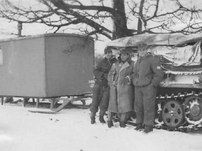 halftrack SdKfz 10 winter