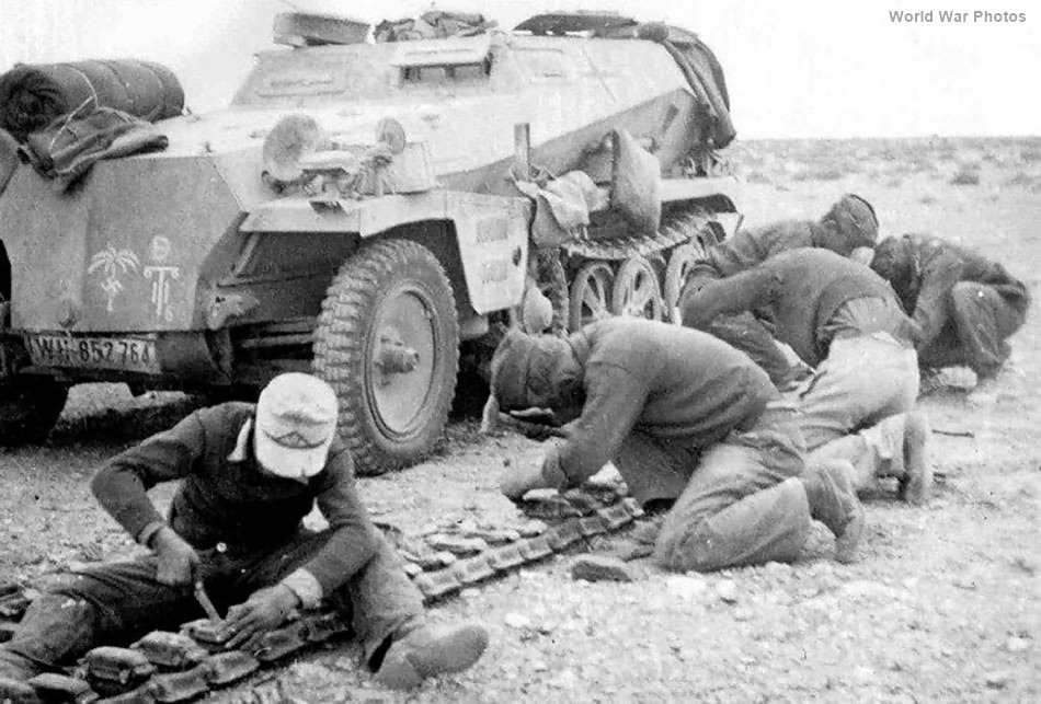 SdKfz 250 of the Afrika Korps