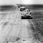 Column of SdKfz 250 and 251 eastern front south 1942