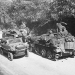 SdKfz 250 neu and Schwimmwagen Italy 1944