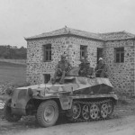 light armoured halftrack SdKfz 250 Ausf A
