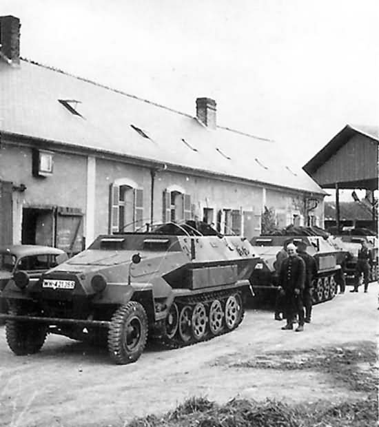 Hanomag Sdkfz 251 Ausf A halftracks